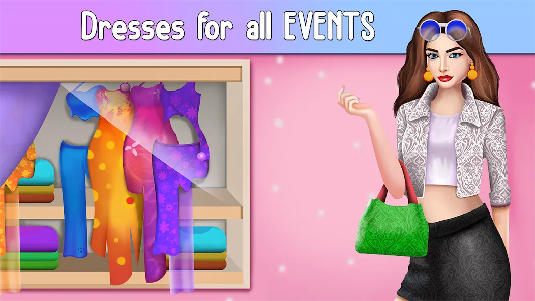 Fashion Stylist Makeup Dressup — скриншот 5