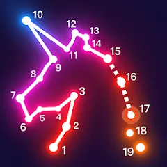 Взломанная Dot it: Connect the Dots на Андроид — Все уровни открыты и без рекламы