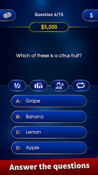 Millionaire 2024 Trivia Quiz — скриншот 1