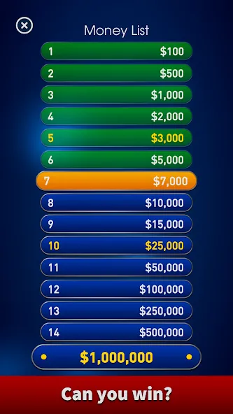 Millionaire 2024 Trivia Quiz — скриншот 4