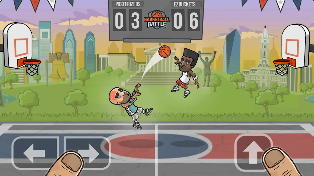 Basketball Battle — скриншот 1 Basketball Battle — скриншот 1