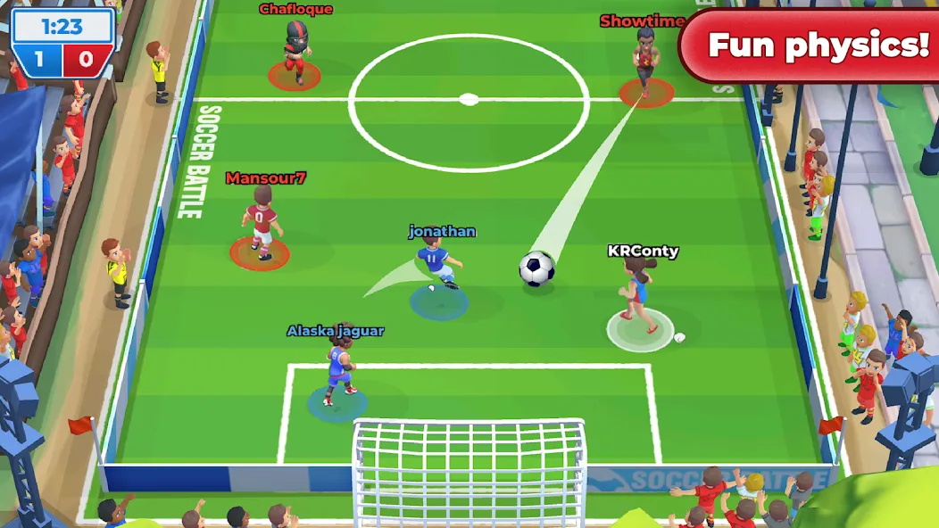Soccer Battle - PvP Football — скриншот 2 Soccer Battle - PvP Football — скриншот 2