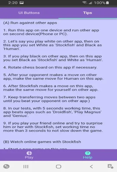 Chess With Stockfish 16 — скриншот 5