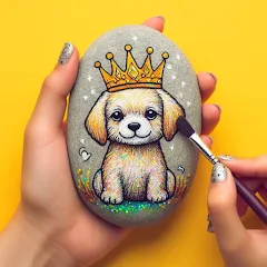 Rock Art - 3D Color by Number - MOD Много денег
