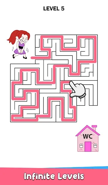 Toilet Rush Race: Draw Puzzle — скриншот 5