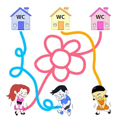 Toilet Rush Race: Draw Puzzle — взломанная версия — Много денег