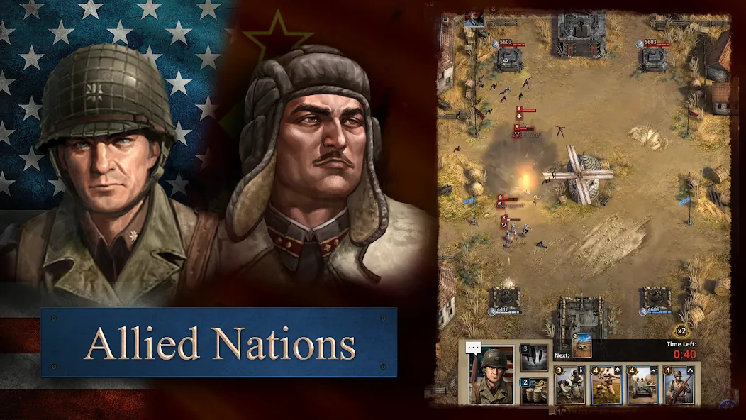 Road to Valor: World War II — скриншот 1