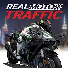 Скачать Real Moto Traffic — MOD Много денег