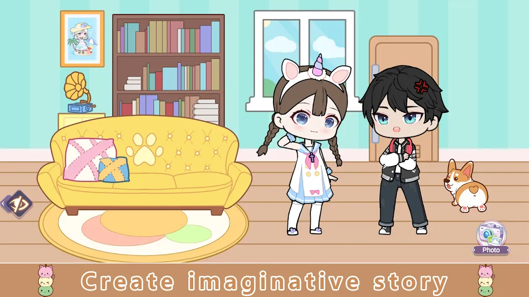 YOYO Doll Anime Dress Up Game — скриншот 3