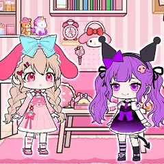 Взломанная YOYO Doll School life Dress up — Все открыто