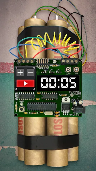 Time Bomb Broken Screen Prank — скриншот 2 Time Bomb Broken Screen Prank — скриншот 2