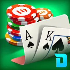 DH Texas Poker - Texas Hold'em MOD на телефон — Много денег и фишек