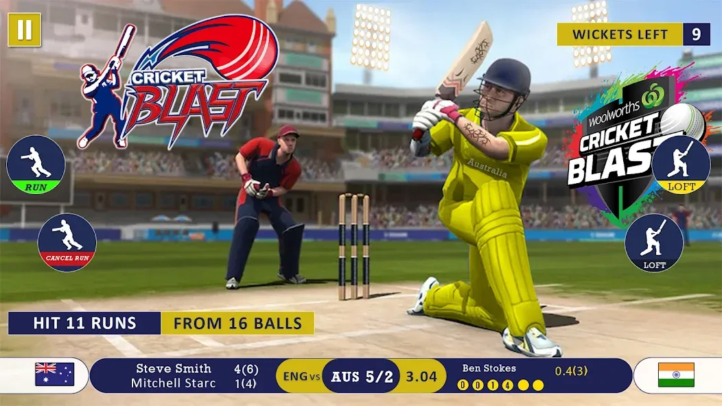 World Cricket Games Offline — скриншот 1 World Cricket Games Offline — скриншот 1