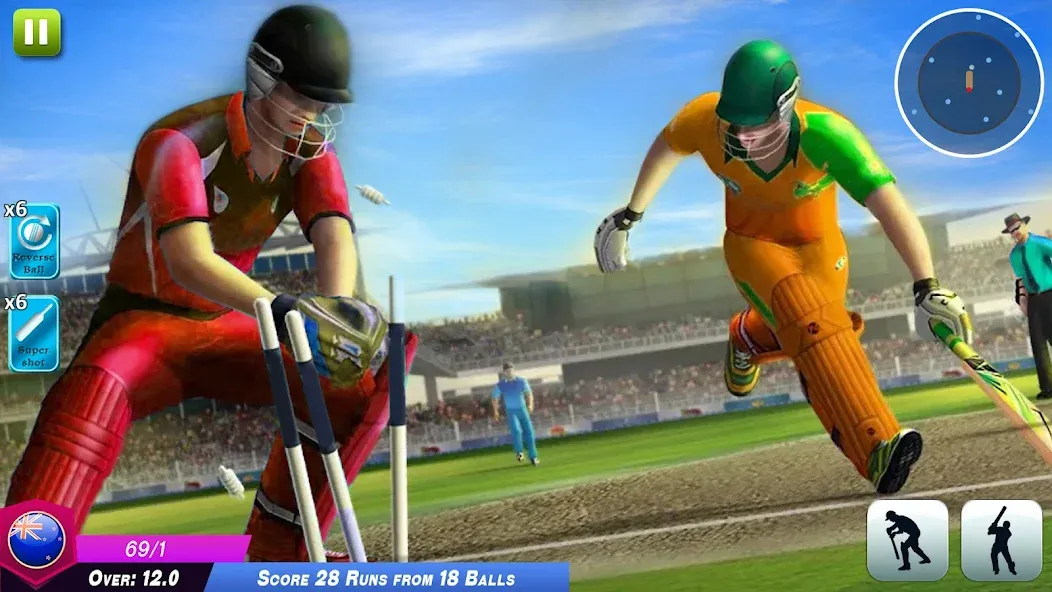 World Cricket Games Offline — скриншот 4 World Cricket Games Offline — скриншот 4