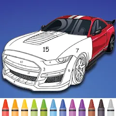 Cars Color By Number MOD — Все картинки разблокированы и без рекламы