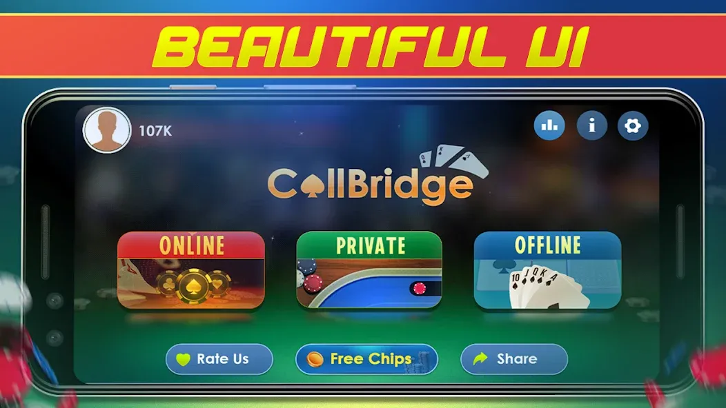Call Bridge Card Game - Spades — скриншот 5