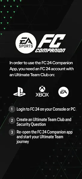EA SPORTS FC™ 24 Companion — скриншот 1 EA SPORTS FC™ 24 Companion — скриншот 1