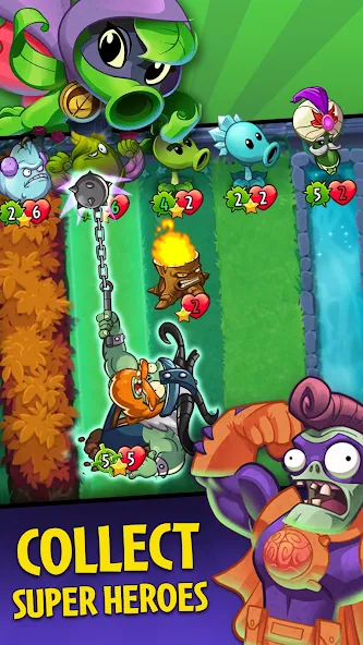Plants vs. Zombies™ Heroes — скриншот 1 Plants vs. Zombies™ Heroes — скриншот 1