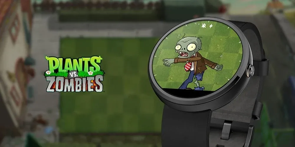 Plants vs. Zombies™ Watch Face — скриншот 1