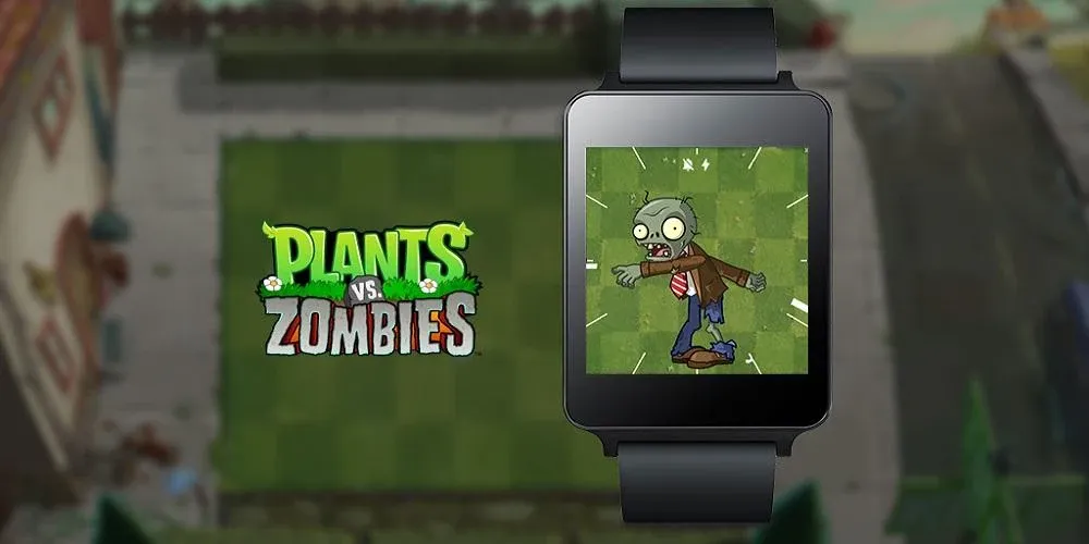 Plants vs. Zombies™ Watch Face — скриншот 2