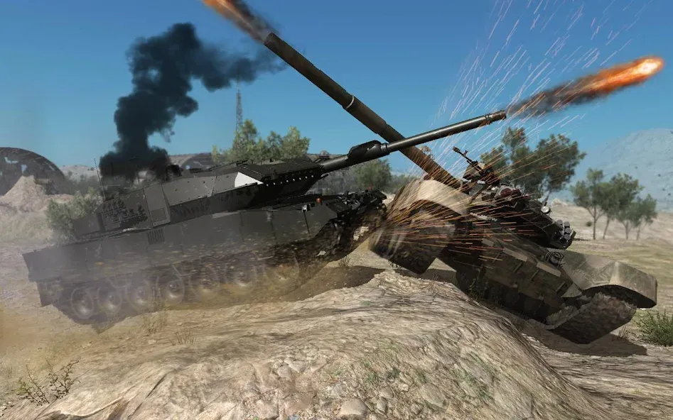 Real Tank Battle : War Machine — скриншот 1 Real Tank Battle : War Machine — скриншот 1