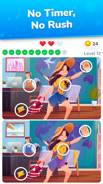 Differences - find & spot them — скриншот 3 Differences - find & spot them — скриншот 3