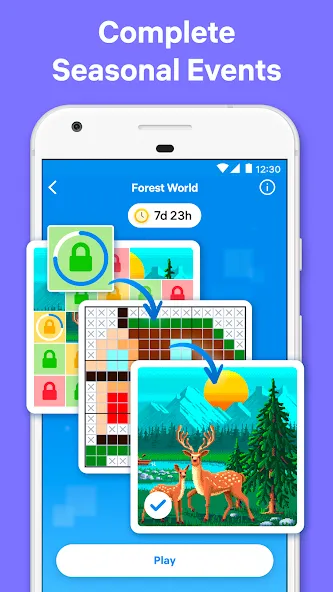 Nonogram Color - Logic Puzzle — скриншот 3 Nonogram Color - Logic Puzzle — скриншот 3