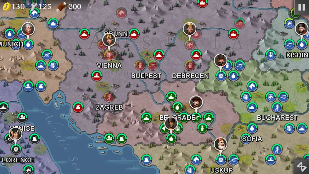European War 4 : Napoleon — скриншот 5
