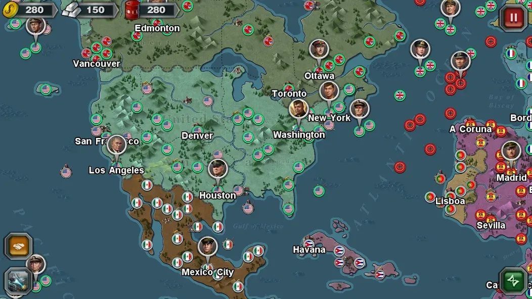 World Conqueror 3-WW2 Strategy — скриншот 2 World Conqueror 3-WW2 Strategy — скриншот 2