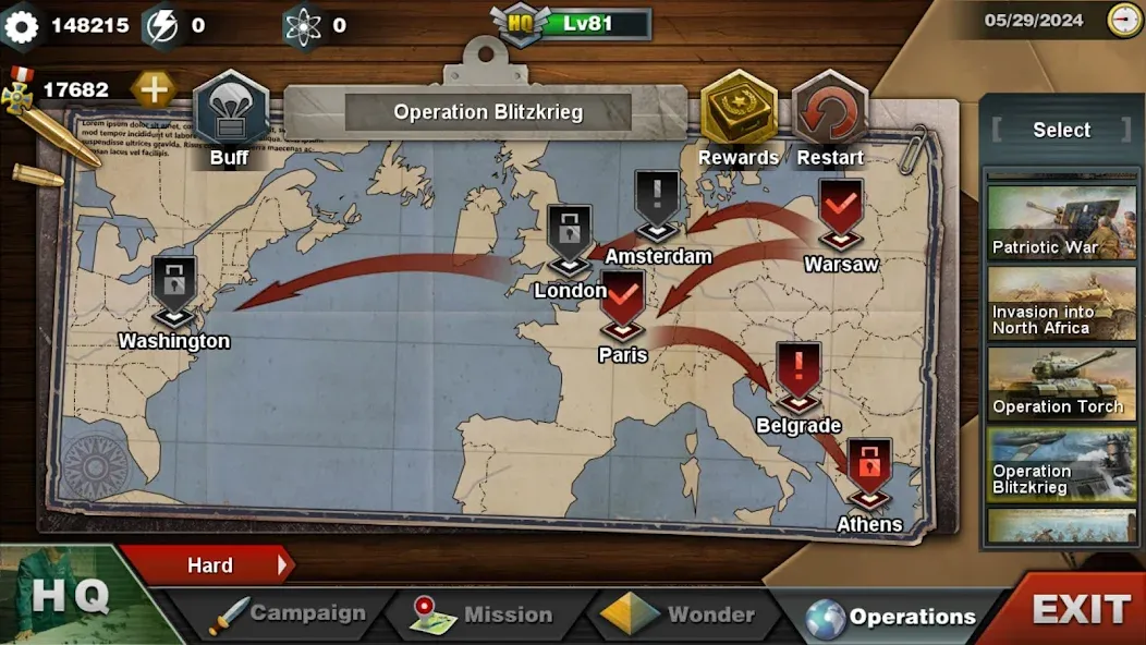 World Conqueror 3-WW2 Strategy — скриншот 4 World Conqueror 3-WW2 Strategy — скриншот 4