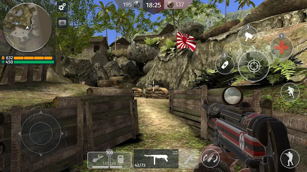 World War 2: Shooting Games — скриншот 1