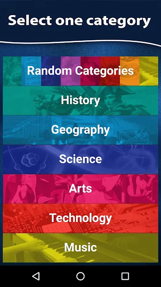 Quiz of Knowledge Game — скриншот 2