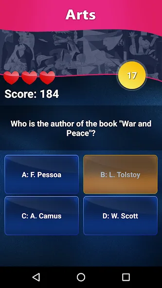 Quiz of Knowledge Game — скриншот 3
