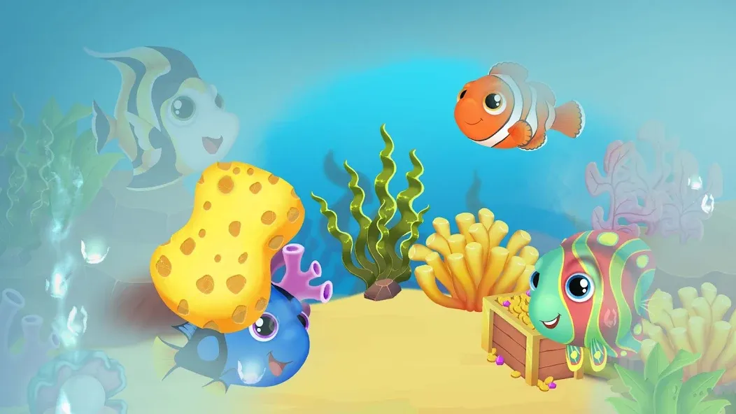 Baby Aquarium - Fish game — скриншот 2 Baby Aquarium - Fish game — скриншот 2