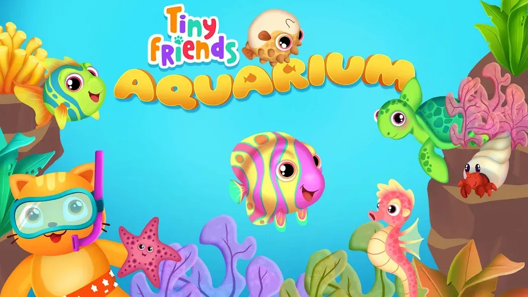 Baby Aquarium - Fish game — скриншот 4 Baby Aquarium - Fish game — скриншот 4