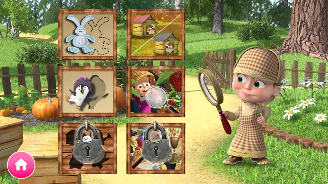 Masha and the Bear Educational — скриншот 1