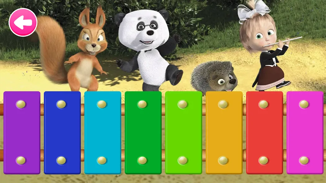 Masha and the Bear Educational — скриншот 2