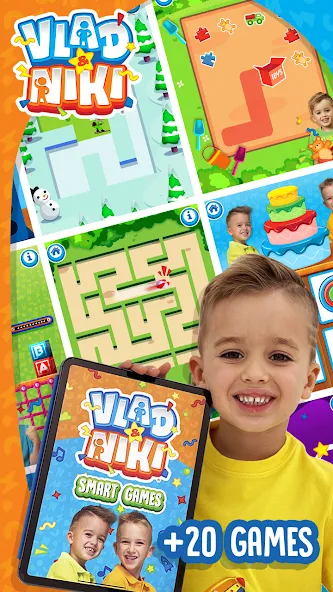 Vlad and Niki - Smart Games — скриншот 1