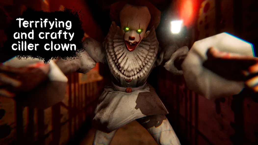Death Park: Scary Clown Horror — скриншот 1