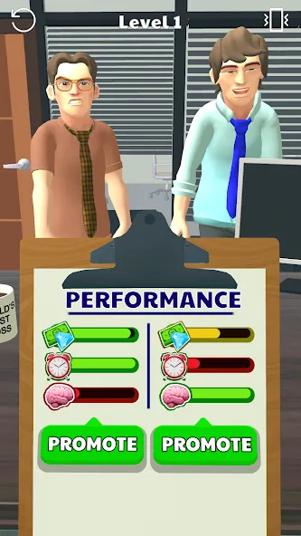 Boss Life 3D: Office Adventure — скриншот 1