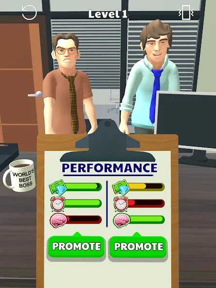 Boss Life 3D: Office Adventure — скриншот 5