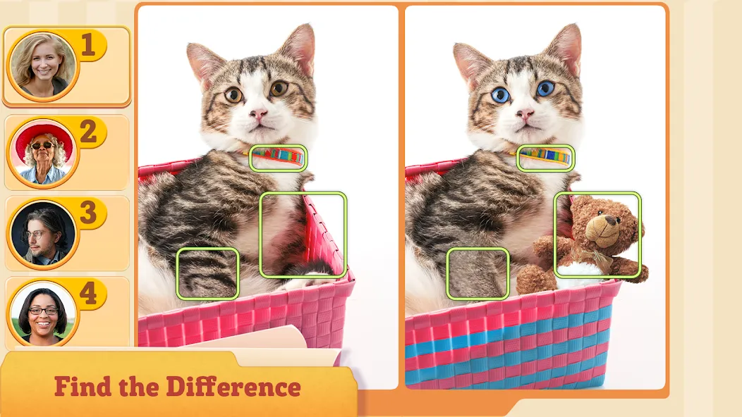 Differences - Find them all — скриншот 1 Differences - Find them all — скриншот 1