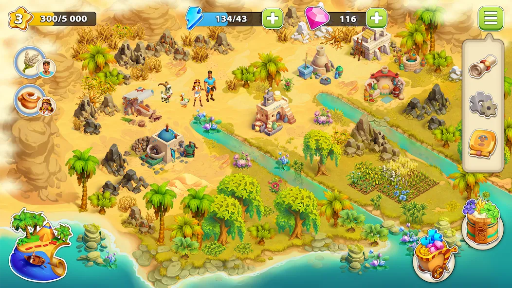 Nile Valley: Farm Adventure — скриншот 1