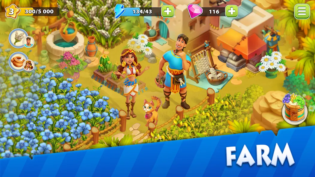 Nile Valley: Farm Adventure — скриншот 2