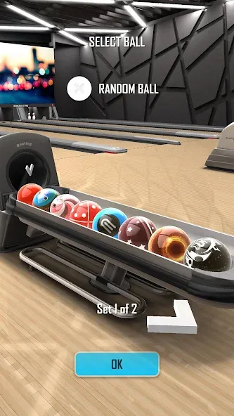 Bowling 3D Pro — скриншот 3