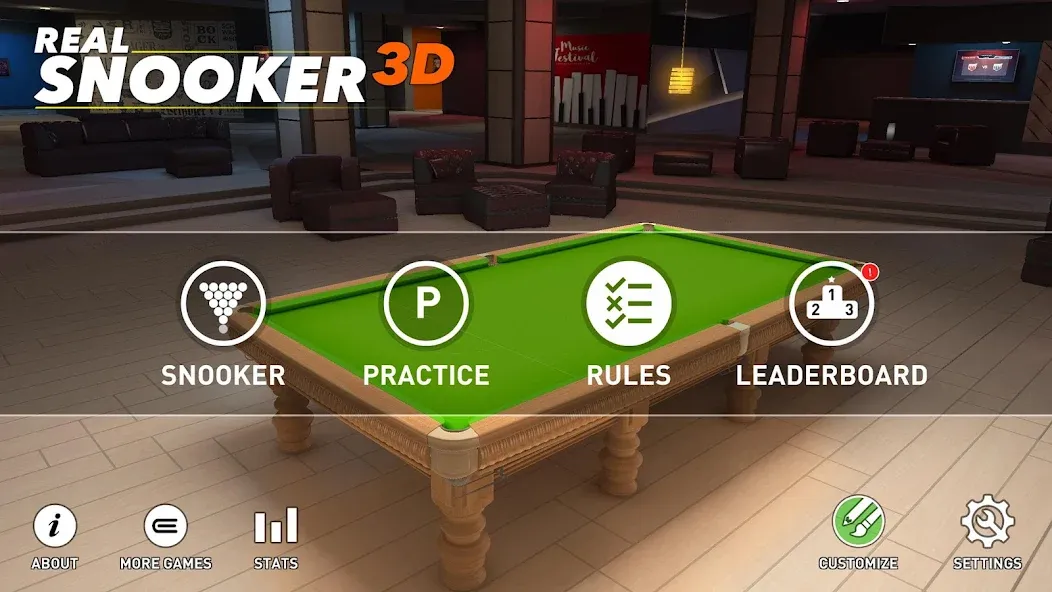 Real Snooker 3D — скриншот 5