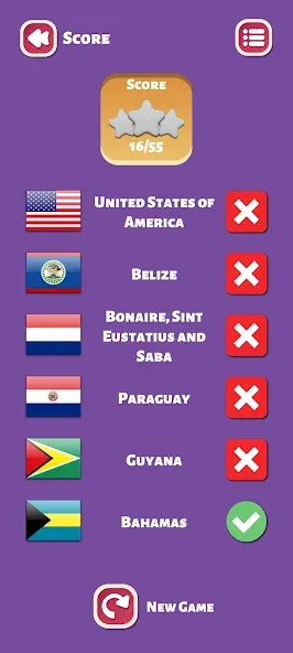 Country Flags World Quiz Game — скриншот 3 Country Flags World Quiz Game — скриншот 3