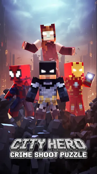 City Hero: Crime Shoot Puzzle — скриншот 1 City Hero: Crime Shoot Puzzle — скриншот 1