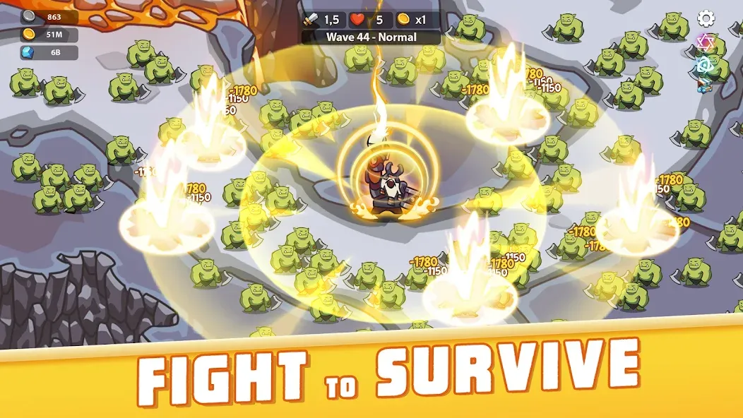 Empire Survivor: Idle Defense — скриншот 1 Empire Survivor: Idle Defense — скриншот 1