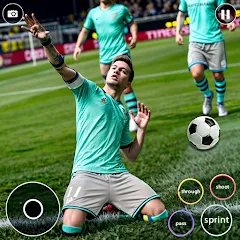 Скачать Soccer Games Football League MOD на Андроид — Много денег и энергии